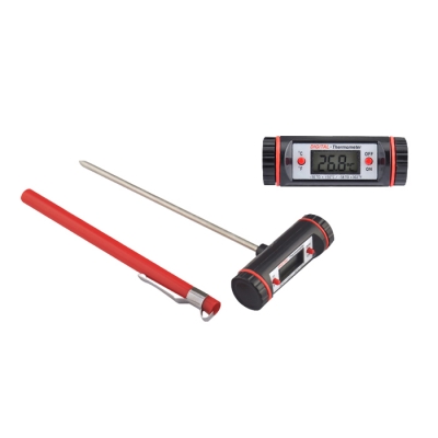 TM120 檢測食品內部溫度，℃和℉顯示，最大值、最小值，數據保持。