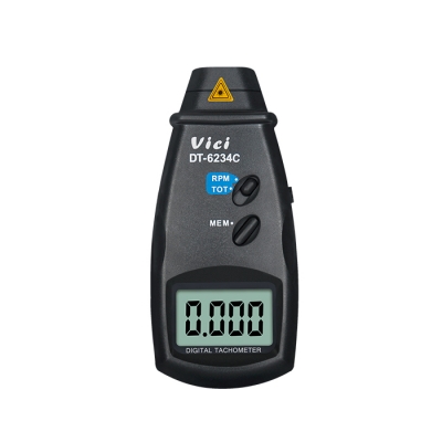 DT-6234C 激光光電轉速表，自動記憶最大值，最小值，最后測量值。