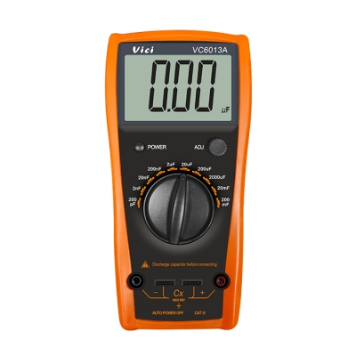 VC6013A  200mF超寬量程，高精度數(shù)字電容表，電容自動放電不燒表。